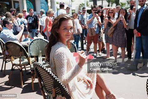 59 Russian Actress Paulina Andreeva During The Th Cannes。